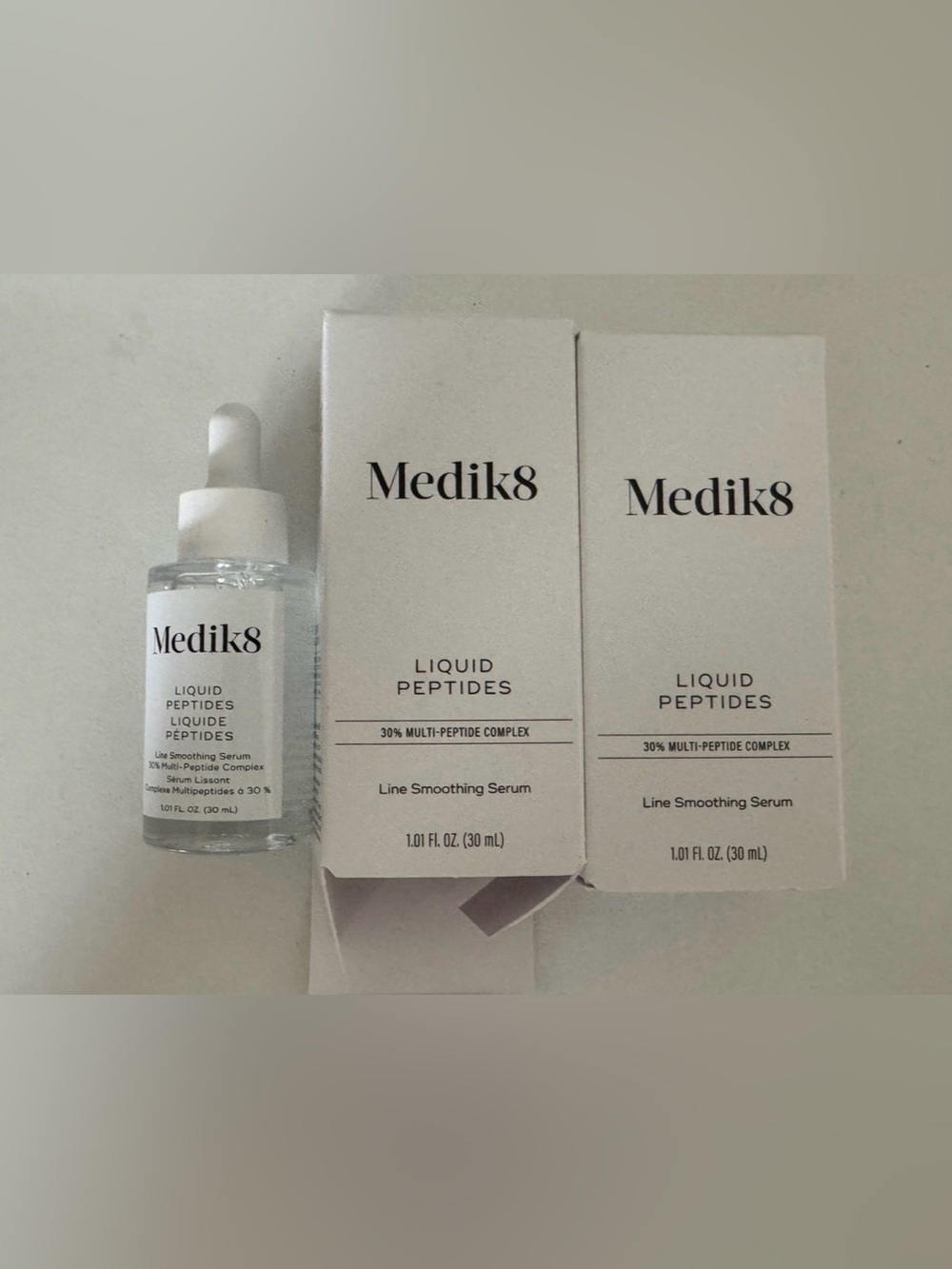 TWO NIB medik8 liquid peptides serum